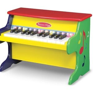 Melissa and Doug Learn-To-Play Piano With 25 Keys and Color-Coded Songbook